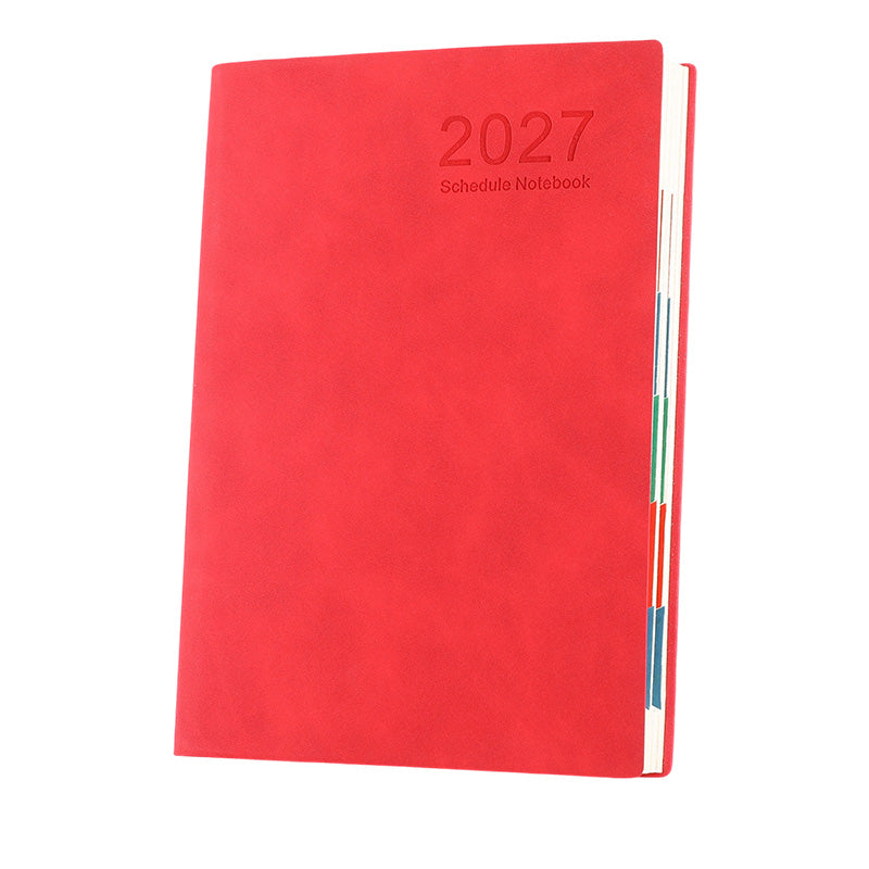 2027 Minimalistisches Notizbuch als Tagesplaner