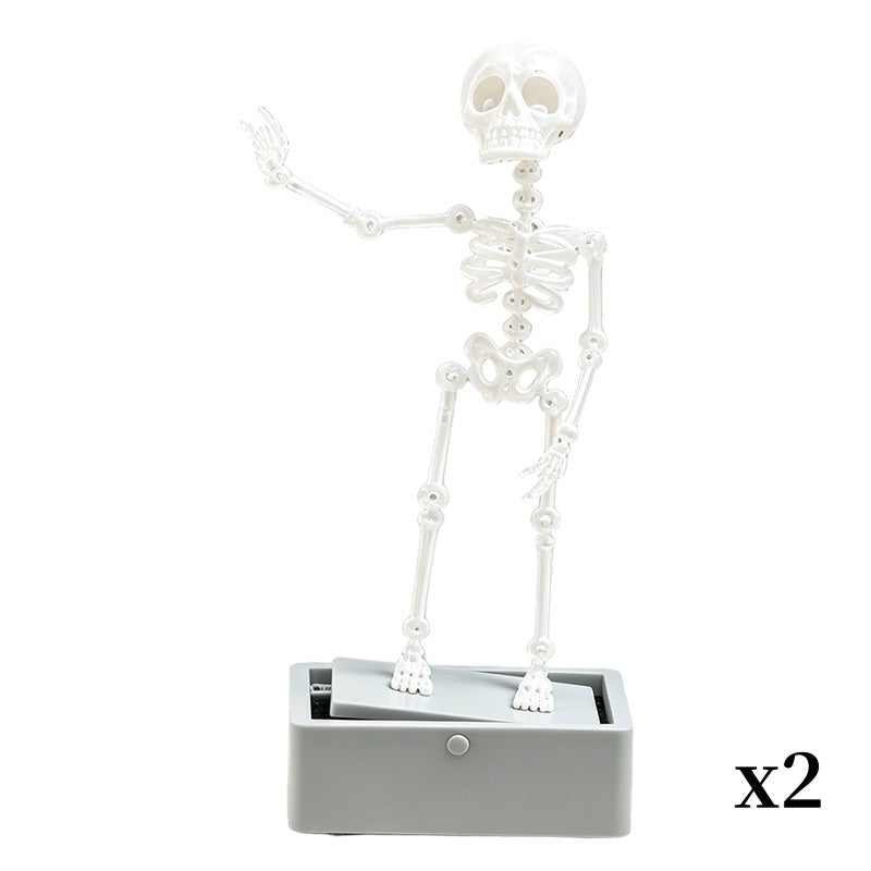 ⏳🔥NUR FÜR BEGRENZTE ZEIT: 50 % RABATT! ⏰💧Tanzendes Skelett-Aquarium-Sprudler💀