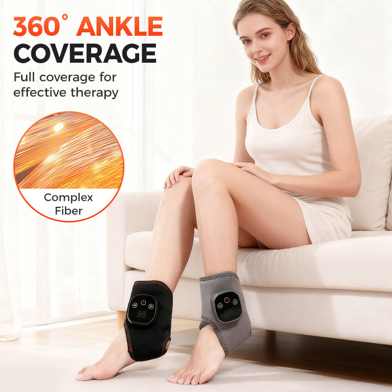 Tragbares Fußgelenk-Massagegerät mit Wärme und Vibration