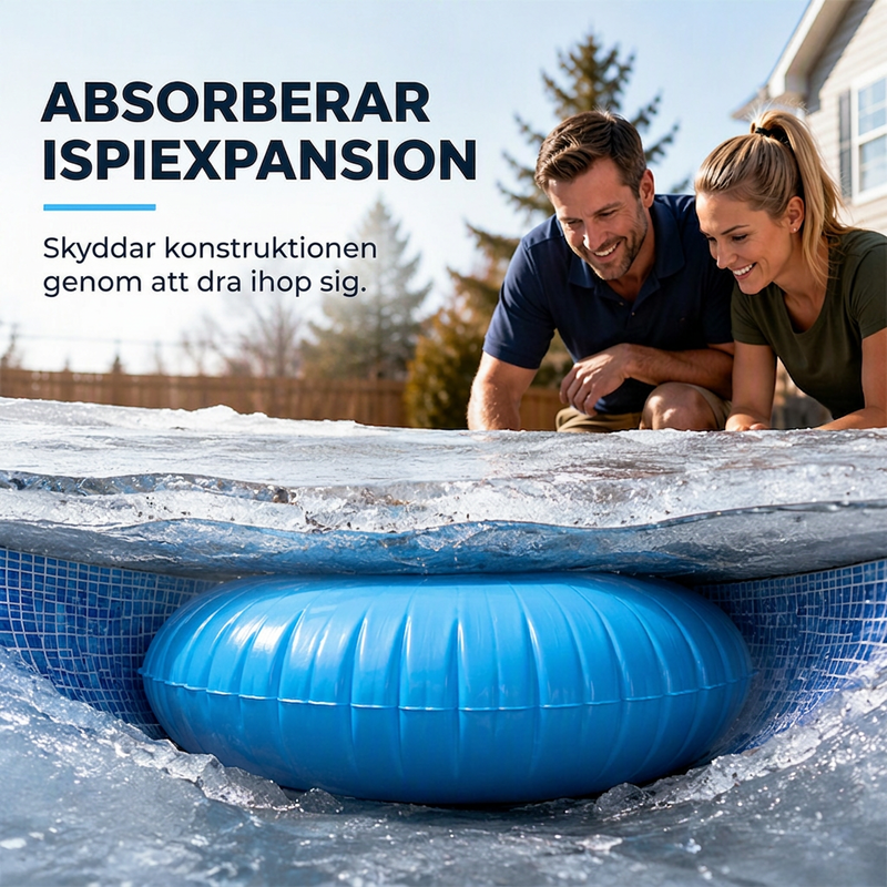 🏊 50% RABATT! ❄️ Aufblasbare Pool-Winterabdeckung – Rund, langlebig & wetterfest ✨