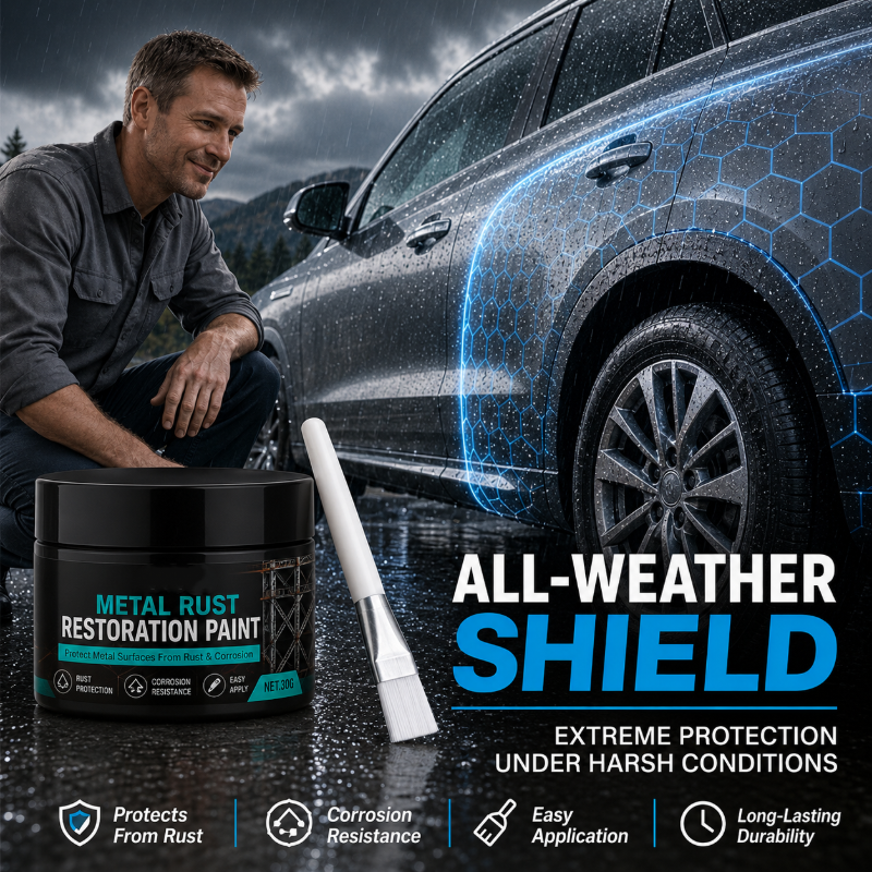 🔧🏠 50 % RABATT! Schwarze Reparaturpaste zum Rostschutz für Metall – Saniert verrostete Tore, Geländer und Werkzeuge. Bildet eine Schutzschicht – kein Austausch erforderlich! 🛡️✨