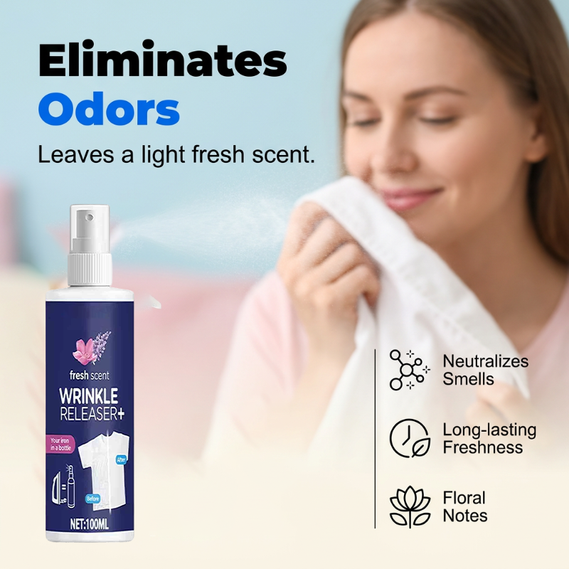 🔥57 % RABATT! Anti-Falten-Spray für unterwegs – Die verbesserte Schnellsprühformel glättet Hemden, Anzüge und Kleider – ganz ohne Bügeln! ✈️✨