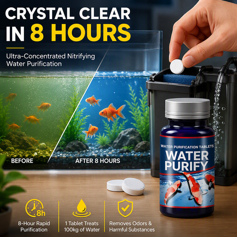 Professionelle Tabletten zur Wasseraufbereitung für Aquarien