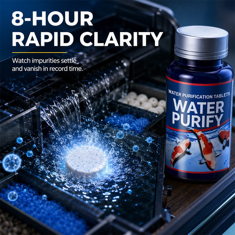 Professionelle Tabletten zur Wasseraufbereitung für Aquarien