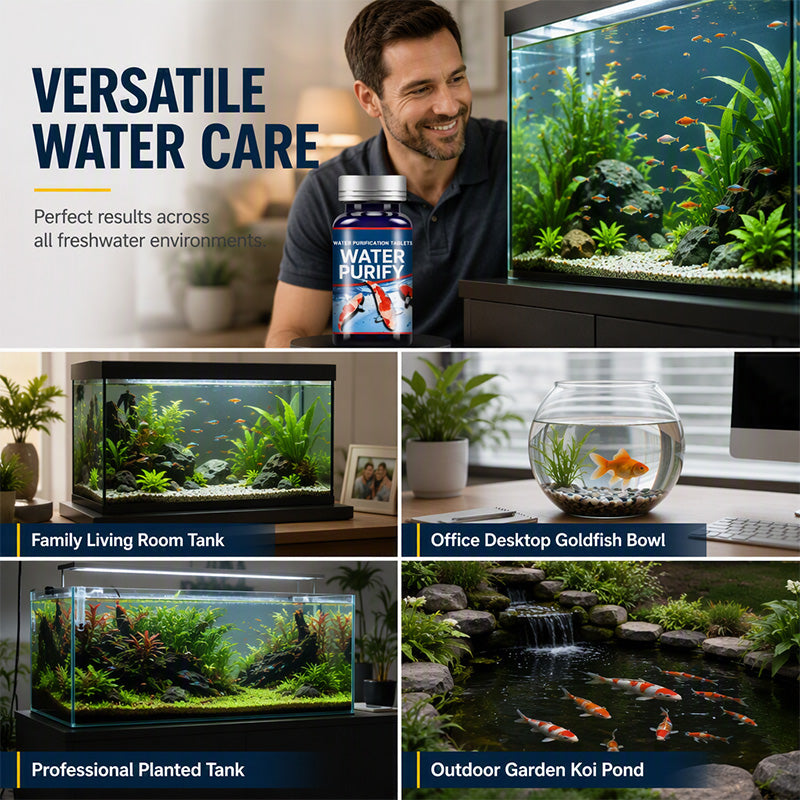 Professionelle Tabletten zur Wasseraufbereitung für Aquarien