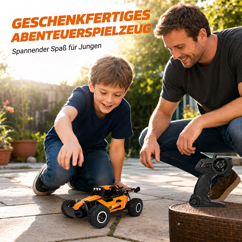 🚙Hochgeschwindigkeits-RC-Geländewagen, starke Leistung auch auf rauen Untergründen🌪️-Gcom