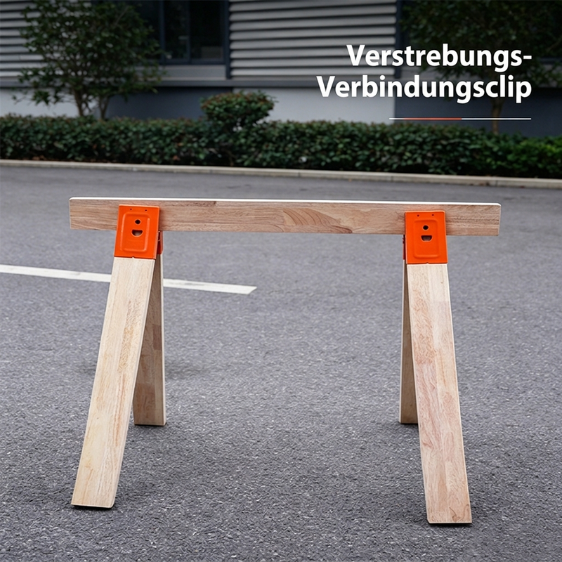 📢📢50% RABATT !!⏰Robuste Sägebockhalterung mit Niederhalter