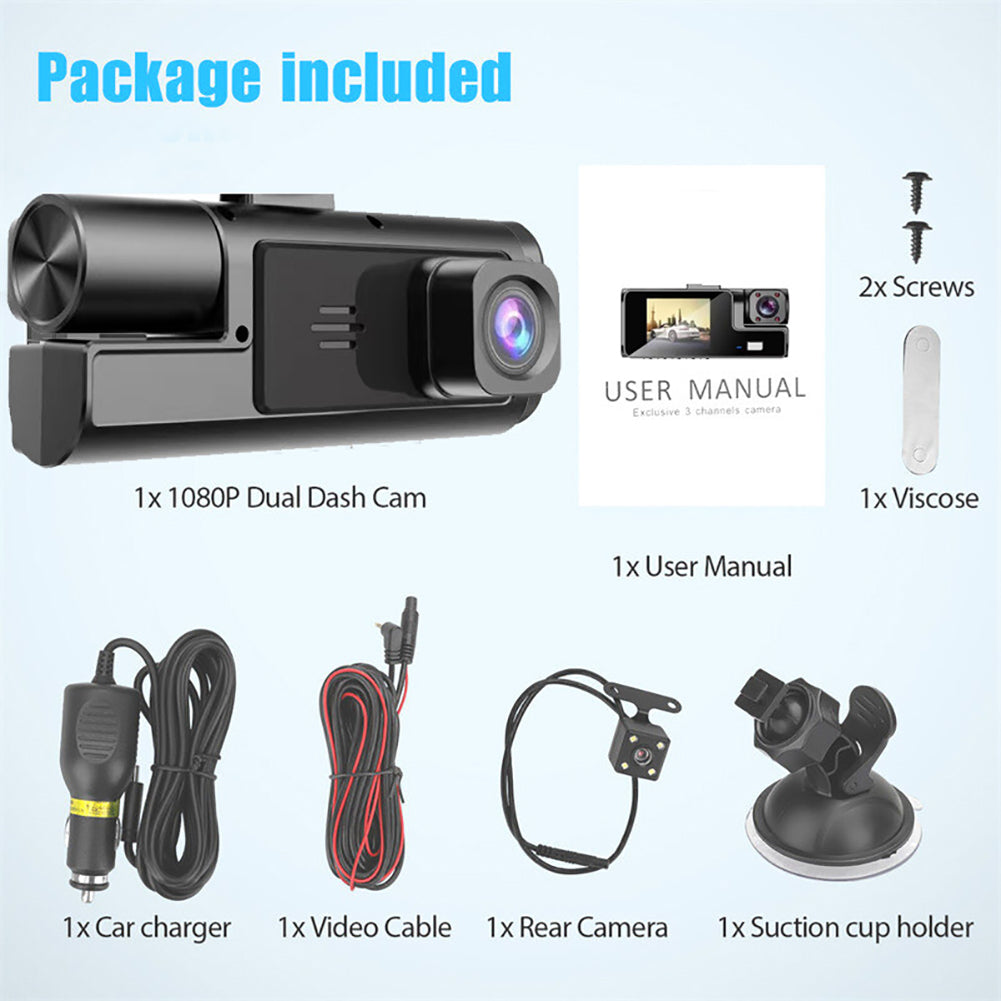 🔥 50 % RABATT! ✨ 1080p-Dashcams für Autos