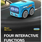 Intelligenter Mini-Bus mit Fernbedienung und LED-Anzeigen