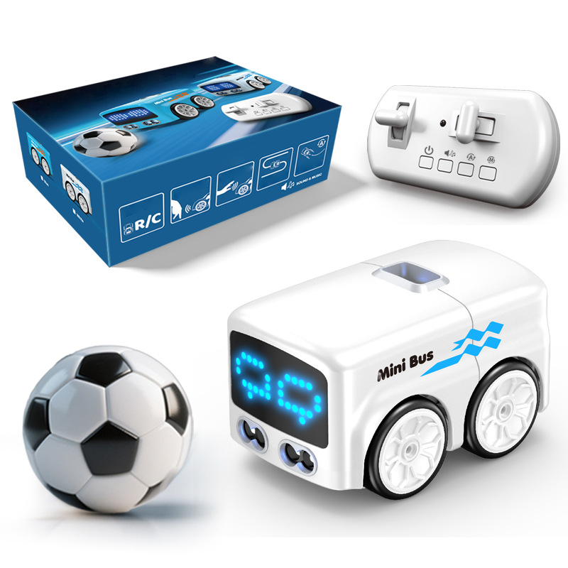 Intelligenter Mini-Bus mit Fernbedienung und LED-Anzeigen