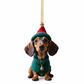 🎄【7 Stück】🐕 Christbaumschmuck in Welpenform