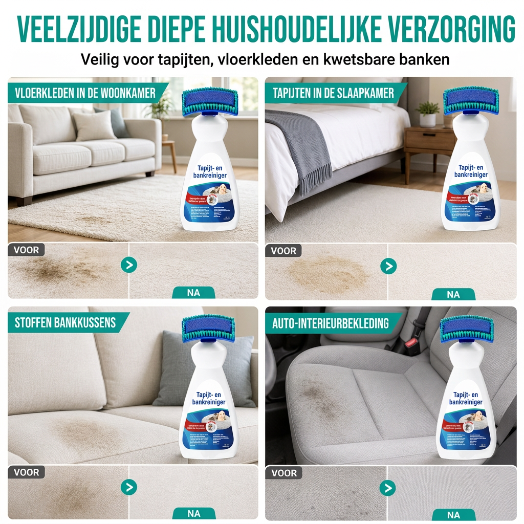 🎉🔥MEHR ALS 50.000 VERKAUFTE EXEMPLARE🌟🧼Wasserfreier Reiniger mit Bürstenschaum, entfernt Flecken sofort🧽