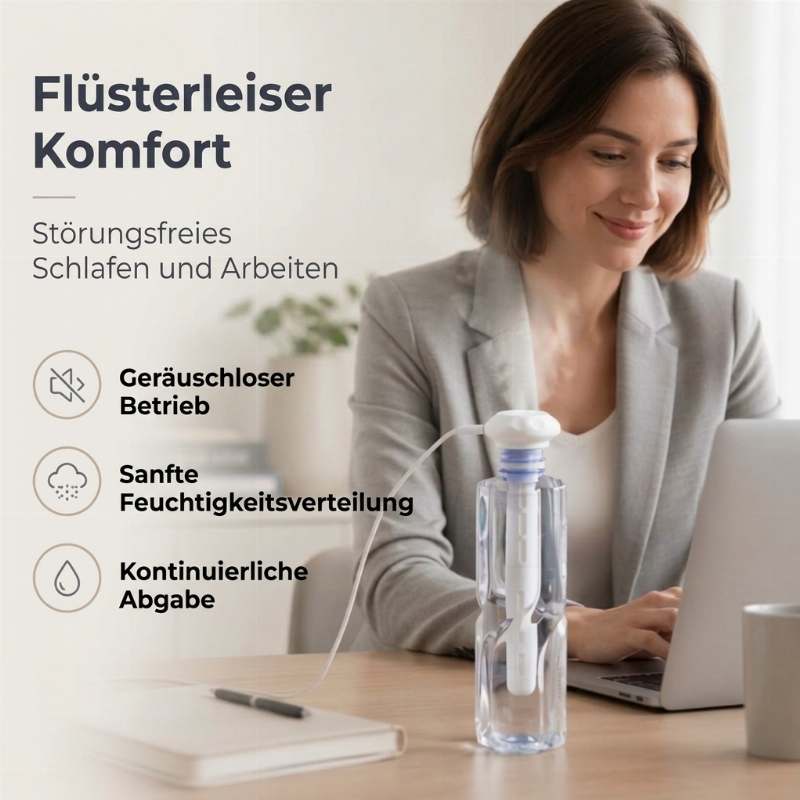 💨 Kompakter tragbarer USB-Luftbefeuchter