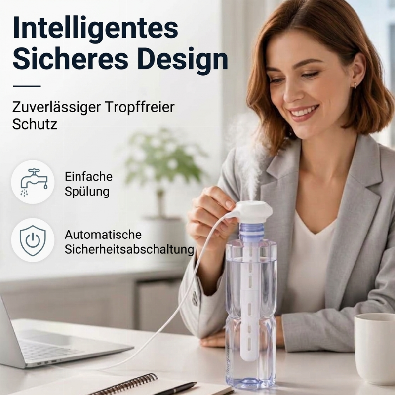 💨 Kompakter tragbarer USB-Luftbefeuchter