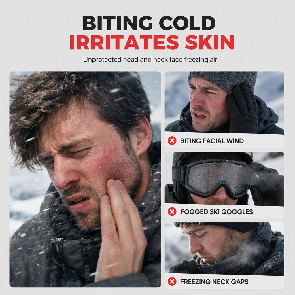 Zatrzymaj Zimne Wiatry! ❄️ Ocieplana Sturmhaube für unbesorgten Winter-Outdoor-Spaß