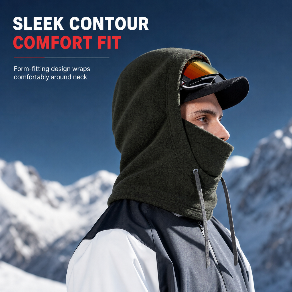 Zatrzymaj Zimne Wiatry! ❄️ Ocieplana Sturmhaube für unbesorgten Winter-Outdoor-Spaß