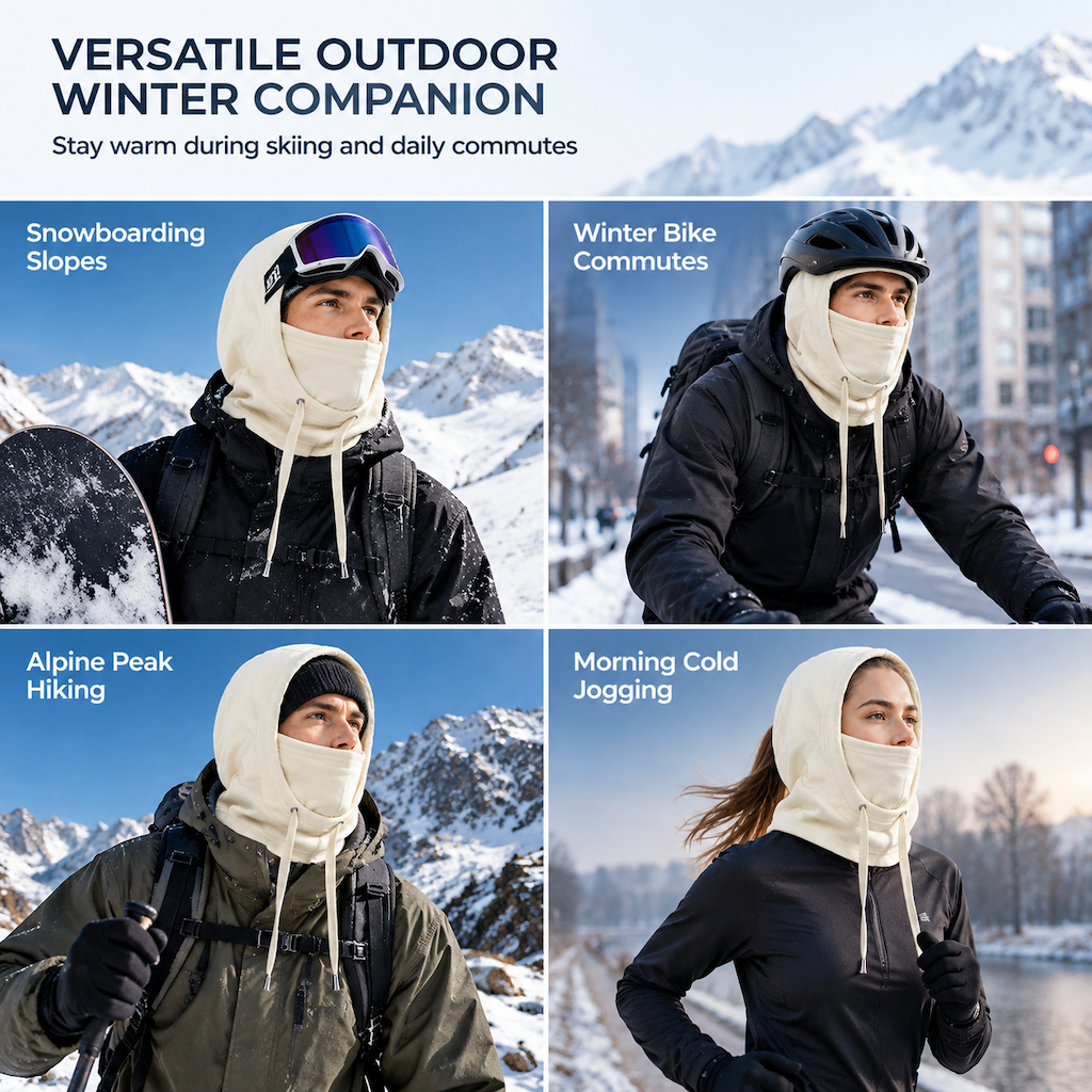 Zatrzymaj Zimne Wiatry! ❄️ Ocieplana Sturmhaube für unbesorgten Winter-Outdoor-Spaß