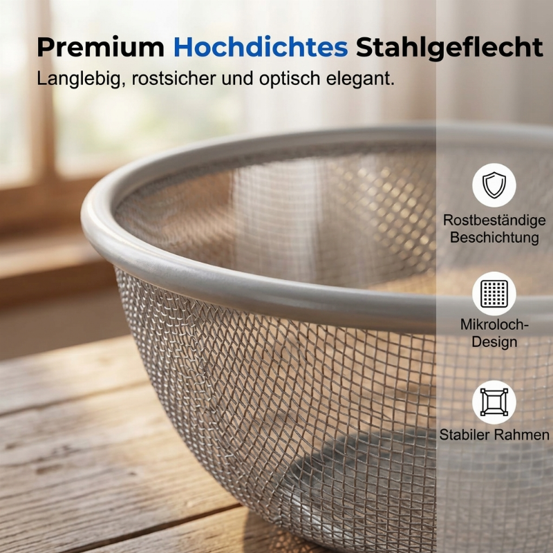 🧺 50% RABATT! 🍎 Obstkorb mit Deckel – Schützt & erhält die Frische ✨