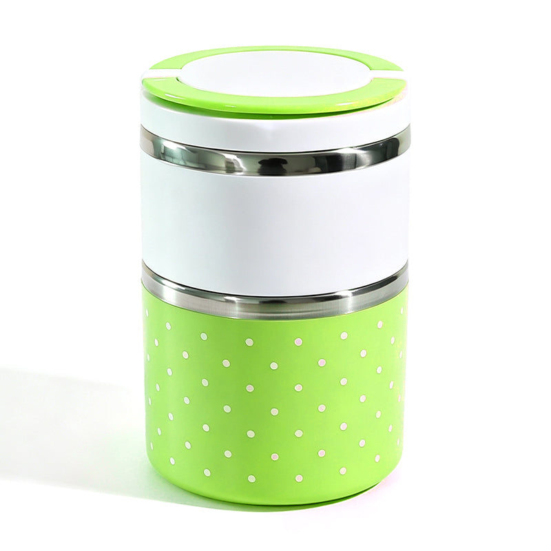 ⏰ NUR FÜR KURZE ZEIT: 50% RABATT!🍱 Edelstahl-Lunchbox mit Deckel – erhöhtes Design, isoliert & tragbar für Schule, Büro & unterwegs