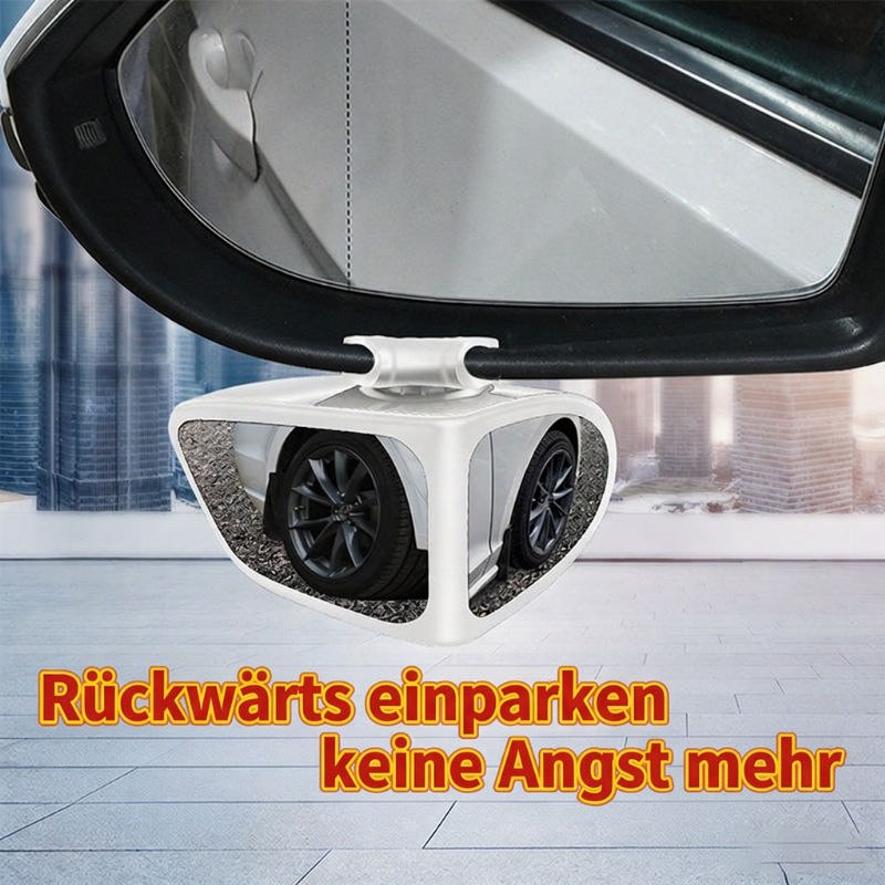 360° schwenkbarer Doppelrückspiegel für den toten Winkel