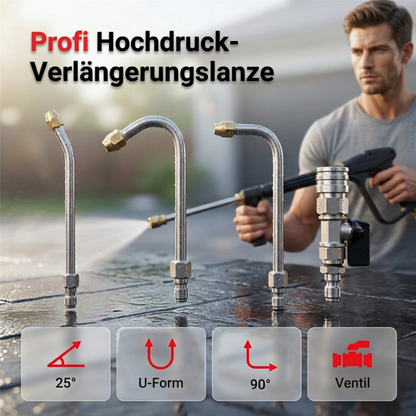 Hochdruckreiniger-Schlauch aus rostfreiem Stahl
