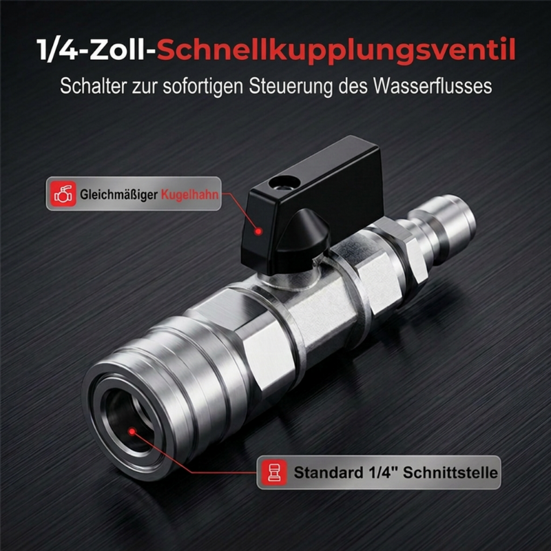 Hochdruckreiniger-Schlauch aus rostfreiem Stahl