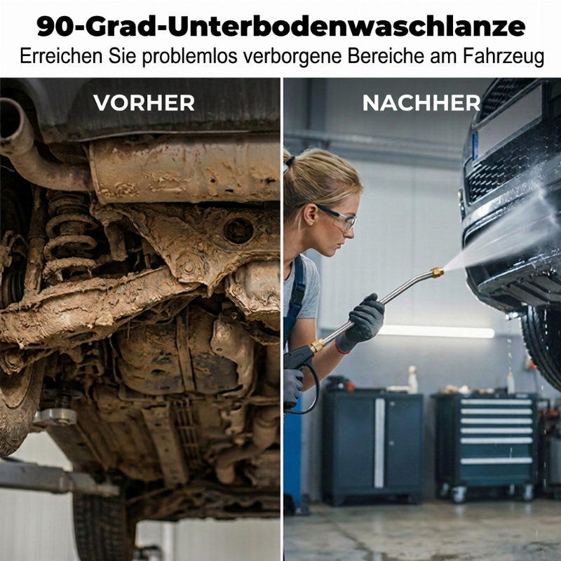 Hochdruckreiniger-Schlauch aus rostfreiem Stahl