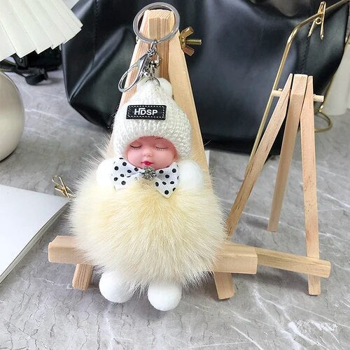 🧸 Flauschiger Plüschtier-Schlüsselanhänger – 1+1 GRATIS, doppelt niedlich