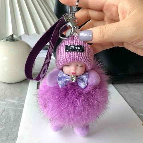 🧸 Flauschiger Plüschtier-Schlüsselanhänger – 1+1 GRATIS, doppelt niedlich