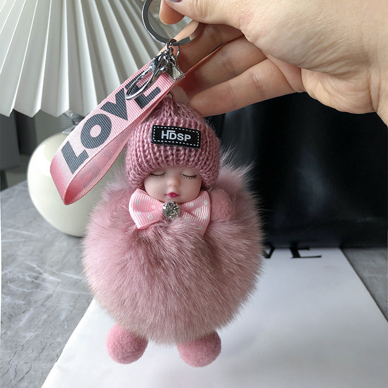🧸 Flauschiger Plüschtier-Schlüsselanhänger – 1+1 GRATIS, doppelt niedlich