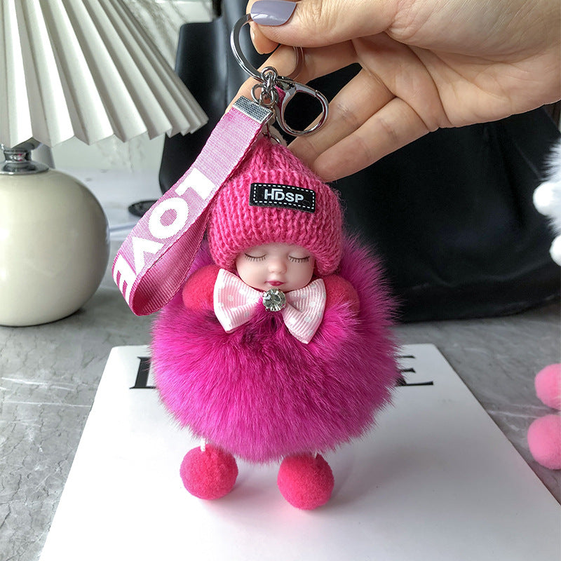 🧸 Flauschiger Plüschtier-Schlüsselanhänger – 1+1 GRATIS, doppelt niedlich