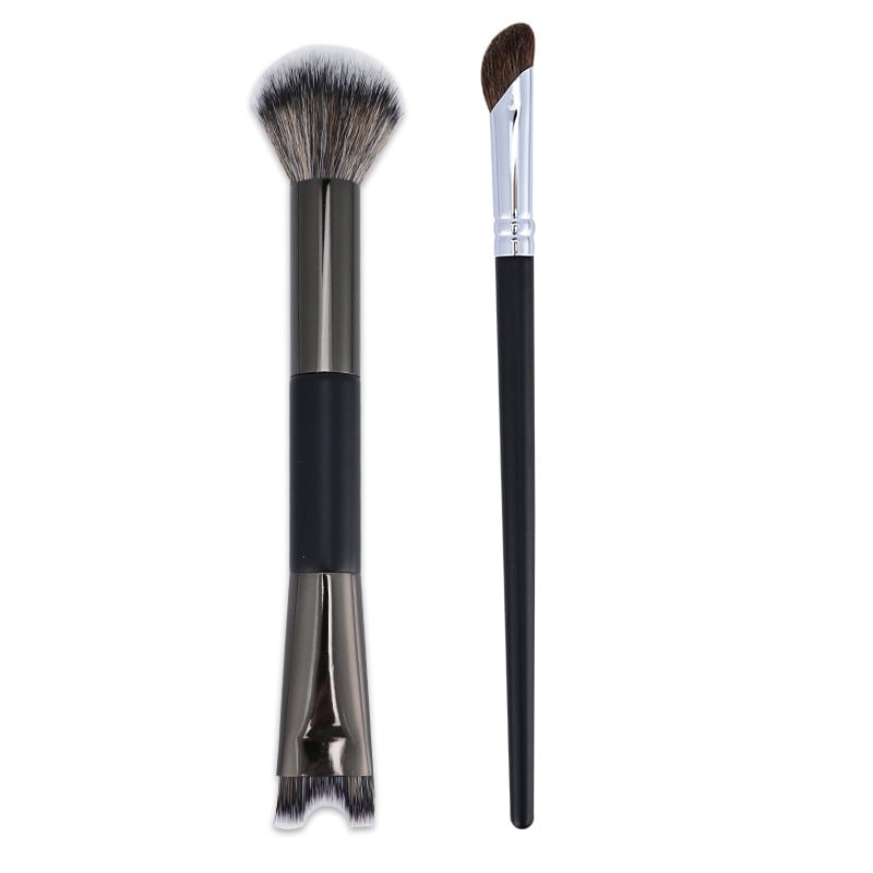 【💥Letztes 3-Stunden-Sonderangebot 💥】2 kaufen, 1 gratis🔥🔥 2-in-1-Pinsel zur Nasenkonturierung