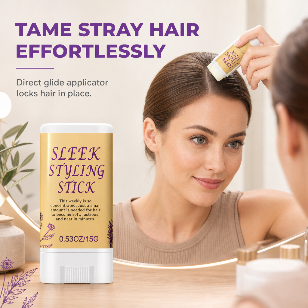 ✨ 50 % Rabatt! Styling-Stick gegen krauses Haar – bändigt abstehende Haare in Sekundenschnelle, langanhaltender Halt & pflegendes Bienenwachs. 15 g – für einen perfekten Look den ganzen Tag lang! 💇‍♀️💪