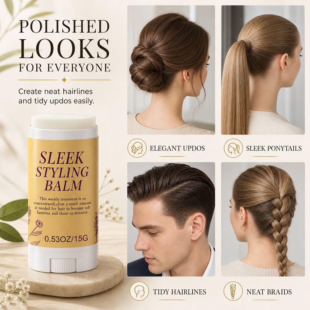 ✨ 50 % Rabatt! Styling-Stick gegen krauses Haar – bändigt abstehende Haare in Sekundenschnelle, langanhaltender Halt & pflegendes Bienenwachs. 15 g – für einen perfekten Look den ganzen Tag lang! 💇‍♀️💪
