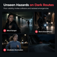 🚨LED-Sicherheitsarmband mit Warnlicht für Laufen und Radfahren bei Nacht