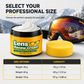 Linsenkratzreparaturcreme-Set mit Schwamm für Brillen, Schutzbrillen, Gesichtsschilde und Helmvisiere