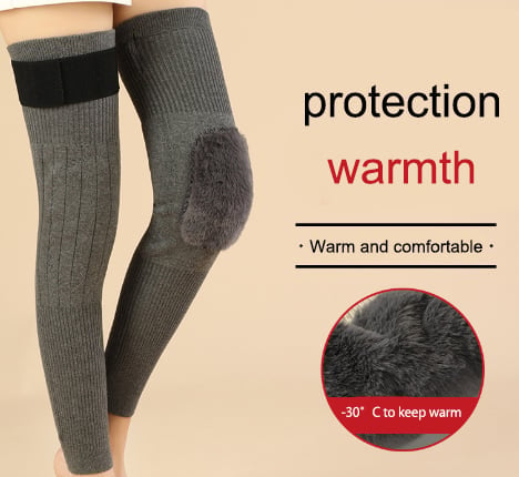 📢📢50% RABATT !!⏰Thermo-Kniestulpen & Beinwärmer mit Fleece-Fütterung