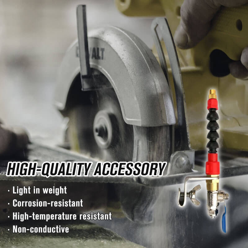 Staubentferner Wassersprüher für Schneidemaschinen