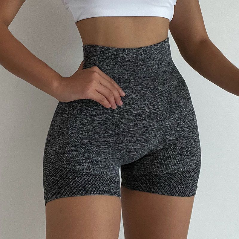 High-Rise Classical Scrunch Seamless Shorts for Women