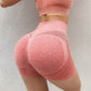 High-Rise Classical Scrunch Seamless Shorts for Women