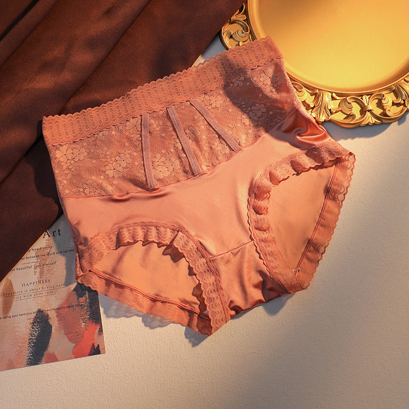 Nahtloses Höschen aus Eisseide mit Bauch- und Hüftkontrolle