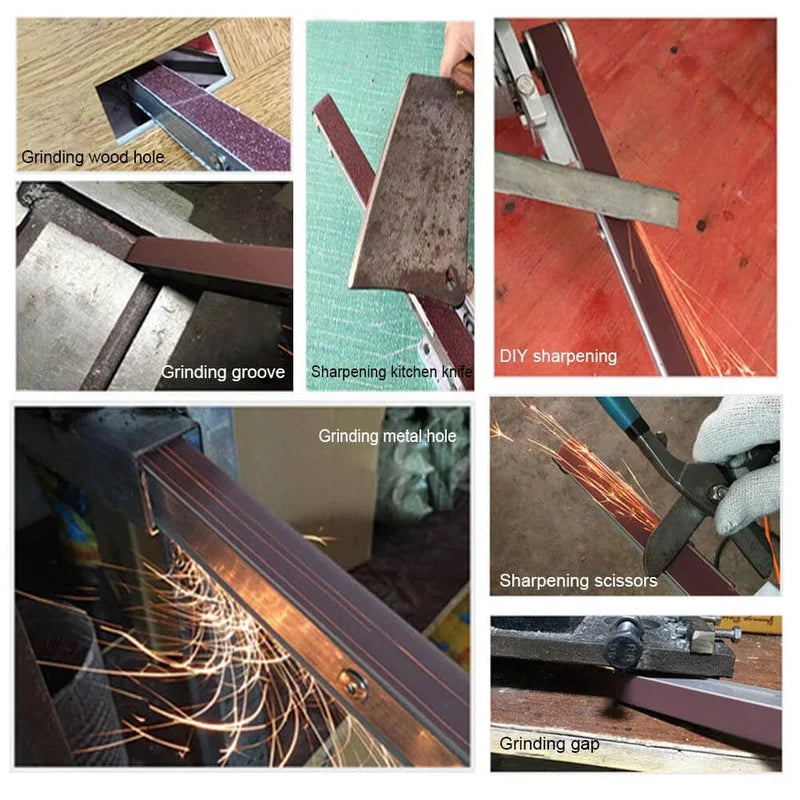 Winkelschleif-Sandbandmaschine