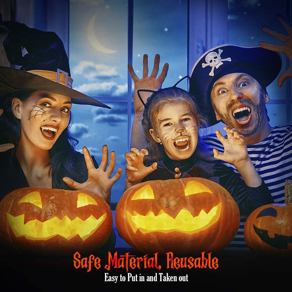 （Heißer Verkauf）Rückziehbare Halloween Vampirzähne