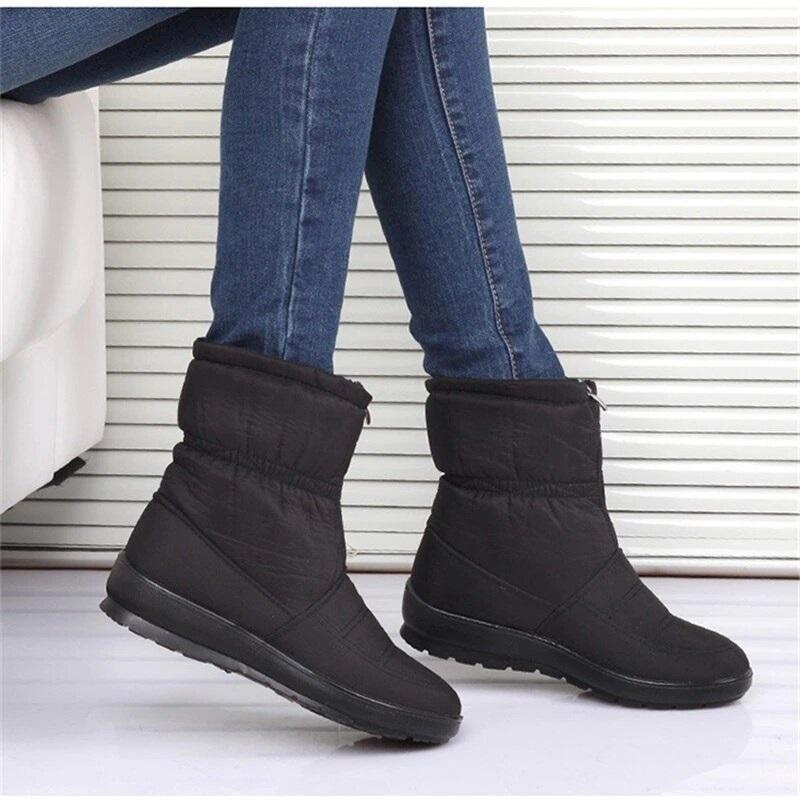 🎊Weihnachts-Superrabatt🎊🔥Wasserdichte Schneestiefel für Damen🔥（Kostenlose Lieferung）