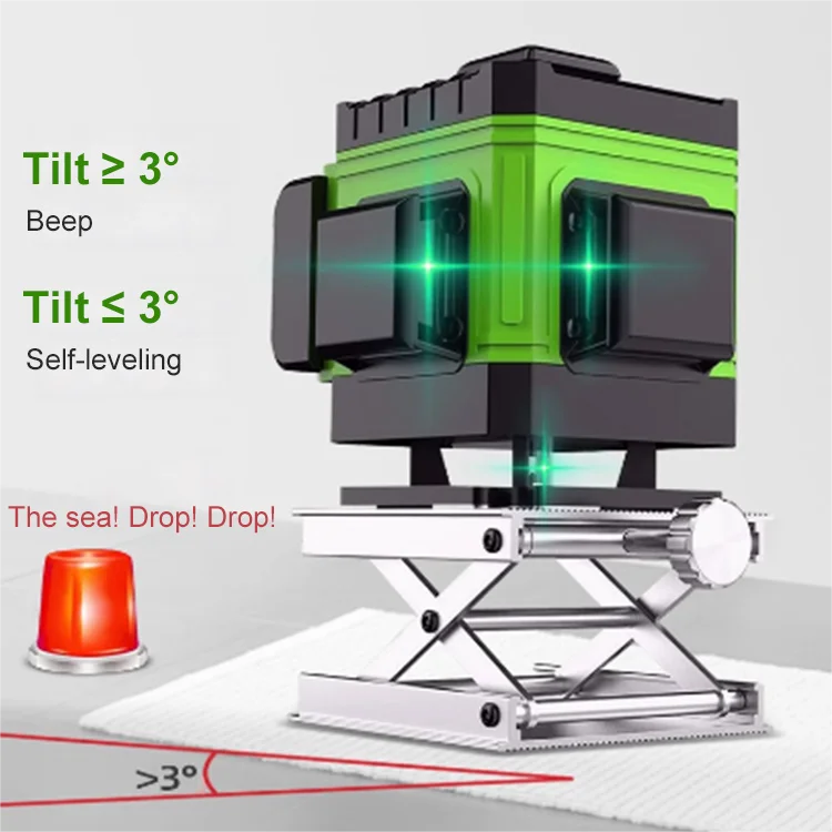🎁New Year 49% OFF⏳Infrared Green Light Laser Level for Precision Work