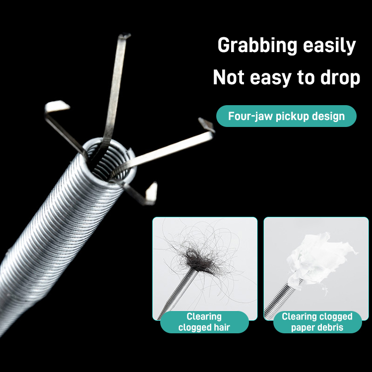 Haushalts-Rohrreiniger mit vier Backen